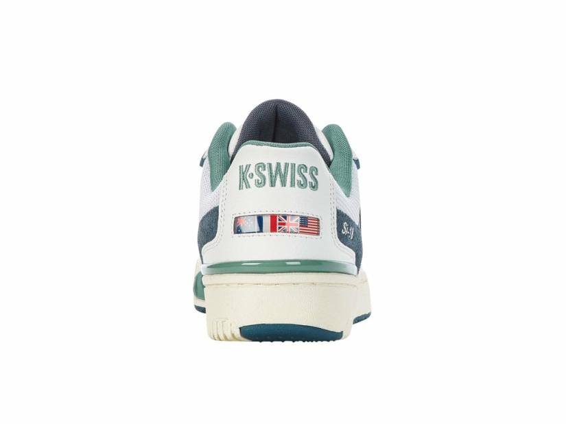 K-Swiss SI-18 RIVAL Brilliant White/ashleigh Blue/beryl Green | Men Lifestyle