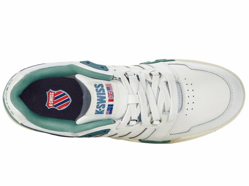 K-Swiss SI-18 RIVAL Brilliant White/ashleigh Blue/beryl Green | Men Lifestyle