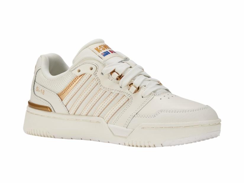 K-Swiss SI-18 RIVAL Snow White/gold | Women Lifestyle
