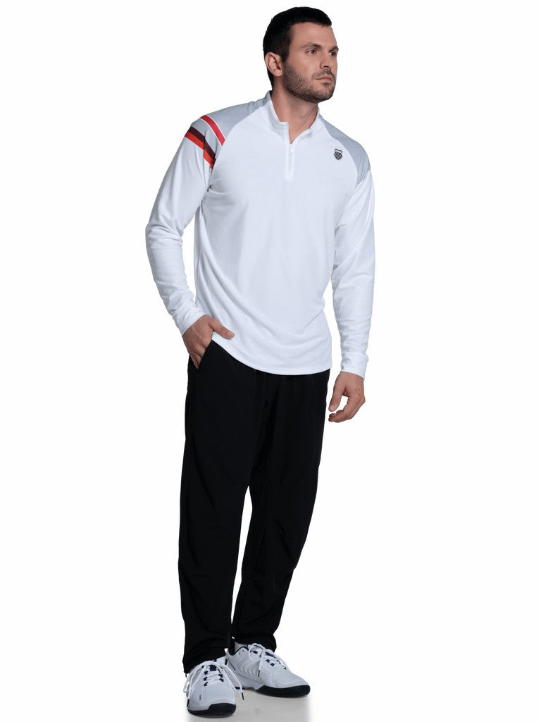 K-Swiss SIDELINE 1/4 ZIP L/S Sideline 1/4 Zip L/s | Men Tennis