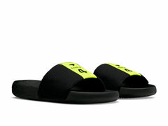 K-Swiss SLIDE SANDAL LN X MCLAREN Black/safety Yellow | Men Lifestyle