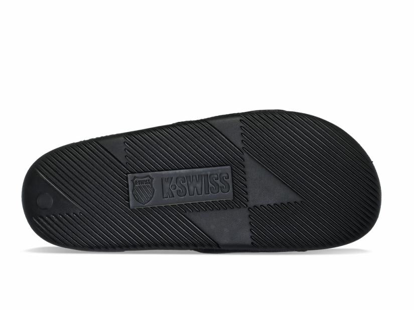 K-Swiss SLIDE SANDAL LN X MCLAREN Black/safety Yellow | Men Lifestyle