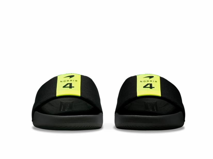 K-Swiss SLIDE SANDAL LN X MCLAREN Black/safety Yellow | Men Slides &amp; Sandals