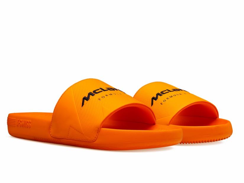 K-Swiss SLIDE SANDAL X MCLAREN Papaya | Men Lifestyle