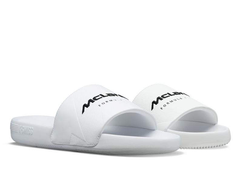 K-Swiss SLIDE SANDAL X MCLAREN White | Women Slides &amp; Sandals