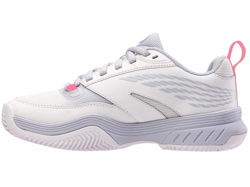 K-Swiss SPEEDEX PADEL White/arctic Ice/neon Pink | Women Tennis