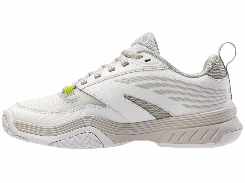 K-Swiss SPEEDEX White/gray Violet/lime Green | Women Tennis