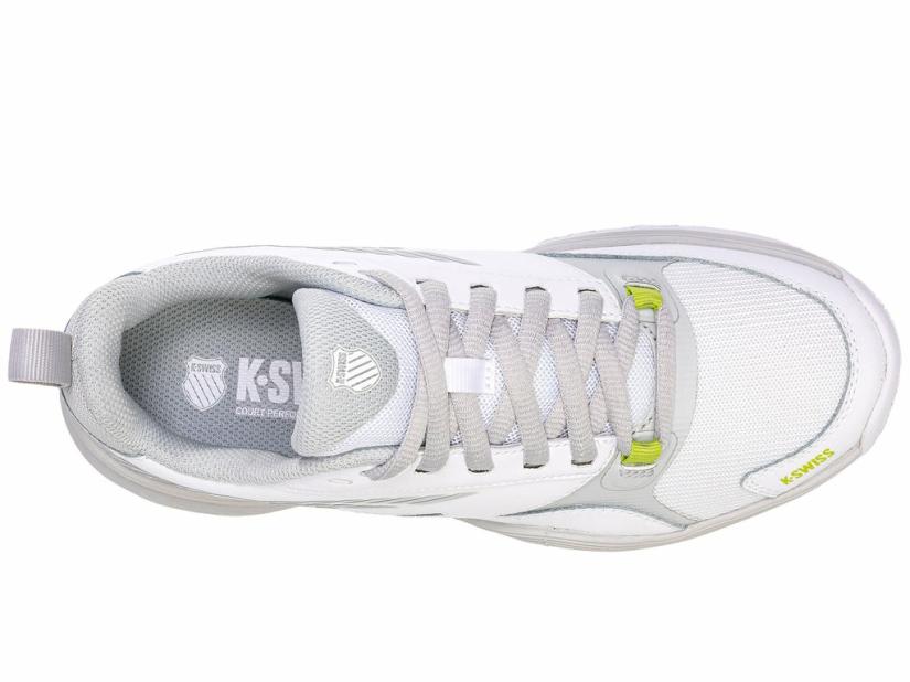 K-Swiss SPEEDEX White/gray Violet/lime Green | Women Tennis