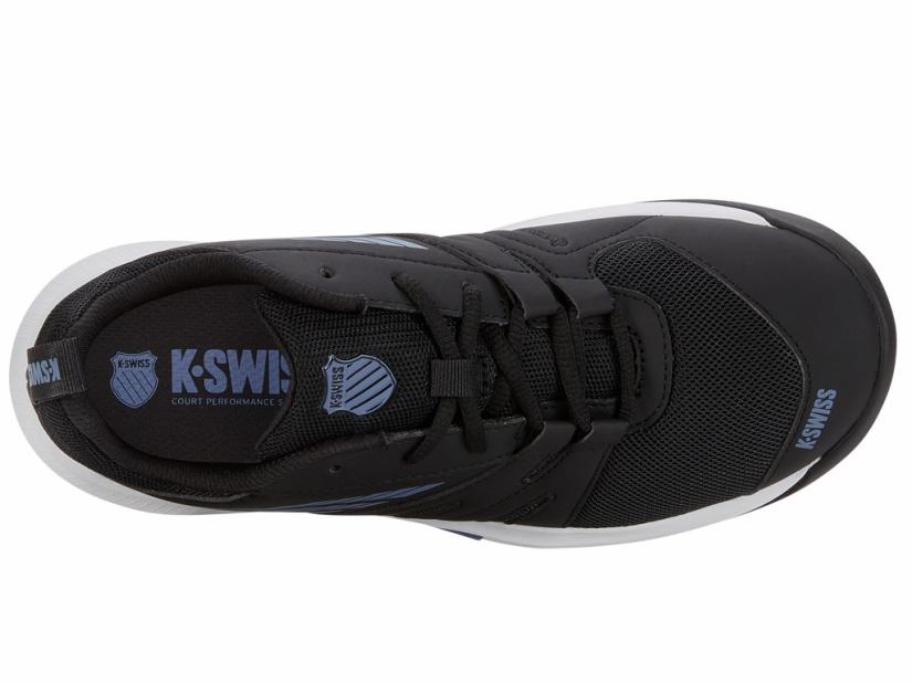 K-Swiss SPEEDTRAC Black/white/infinity | Kids Tennis