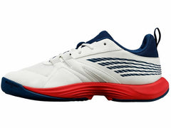 K-Swiss SPEEDTRAC Blanc De Blanc/ Blue Opal /lollipop | Kids Teens (8-16 Years)