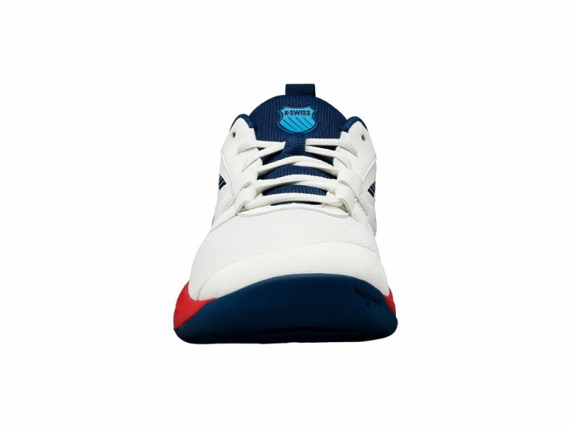 K-Swiss SPEEDTRAC Blanc De Blanc/ Blue Opal /lollipop | Kids Tennis