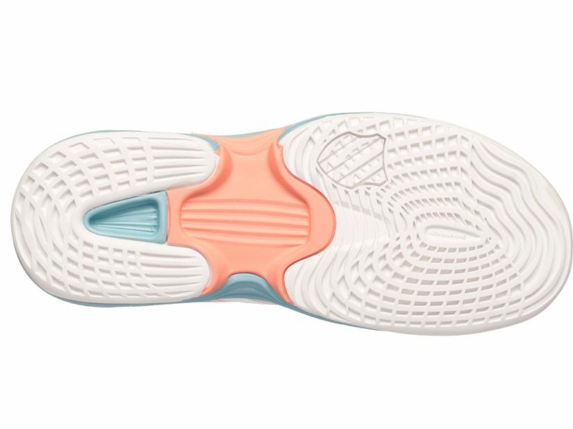 K-Swiss SPEEDTRAC Blanc De Blanc/nile Blue/desert Flower | Kids Teens (8-16 Years)