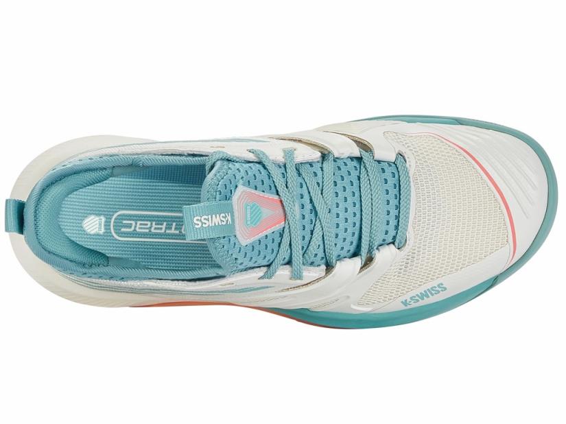K-Swiss SPEEDTRAC Blanc De Blanc/nile Blue/desert Flower | Women Tennis