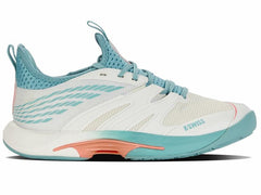 K-Swiss SPEEDTRAC Blanc De Blanc/nile Blue/desert Flower | Women Tennis