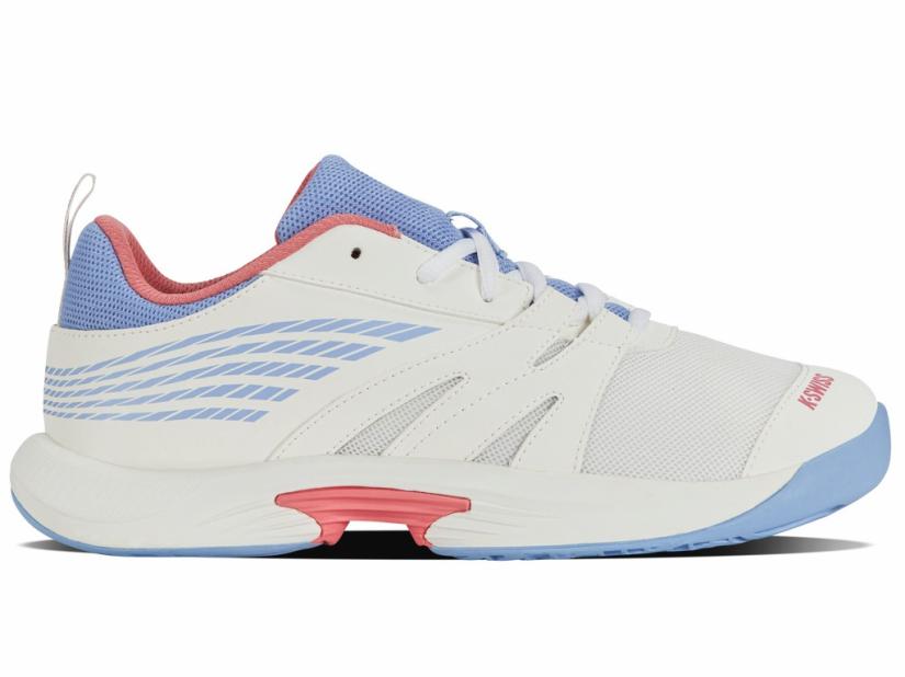 K-Swiss SPEEDTRAC Bright White/open Air/strawberry Ice | Kids Teens (8-16 Years)