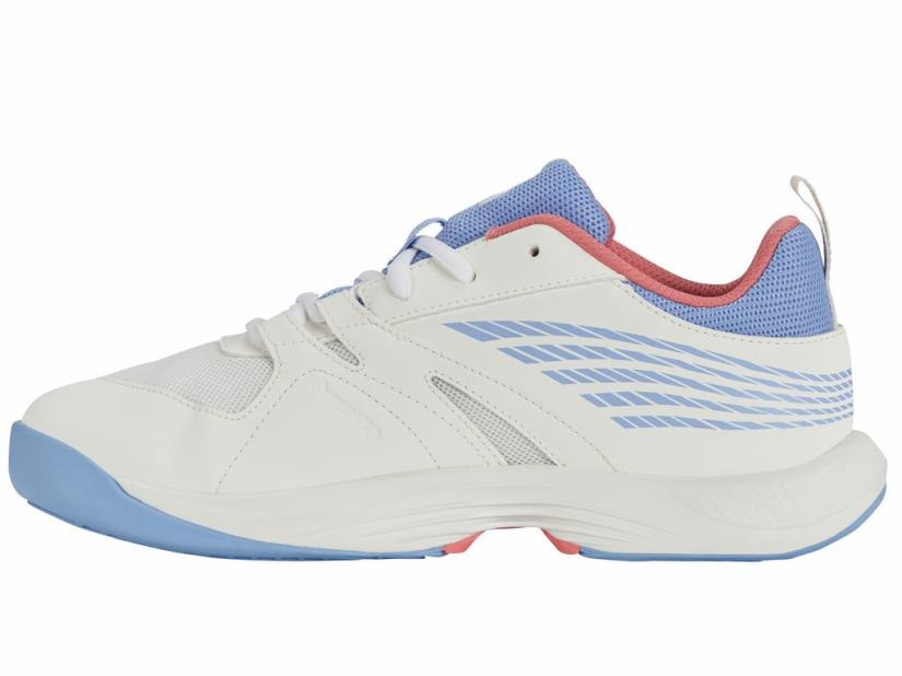 K-Swiss SPEEDTRAC Bright White/open Air/strawberry Ice | Kids Teens (8-16 Years)