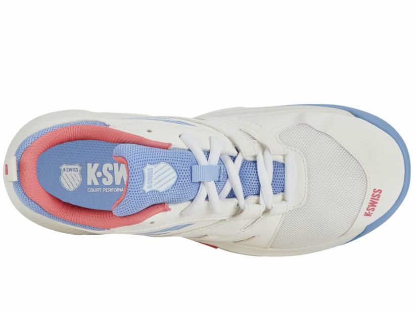 K-Swiss SPEEDTRAC Bright White/open Air/strawberry Ice | Kids Tennis