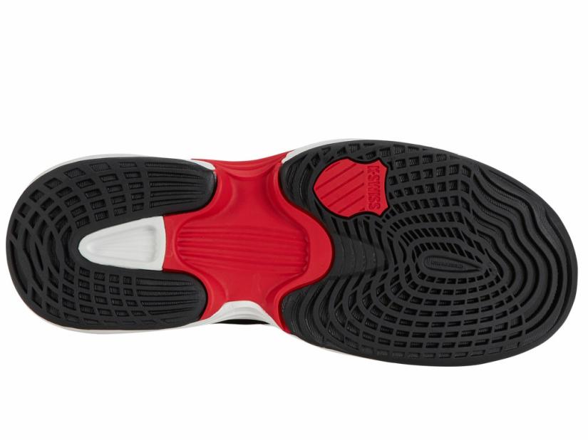 K-Swiss SPEEDTRAC Bright White/stretch Limo/high Risk Red | Kids Tennis