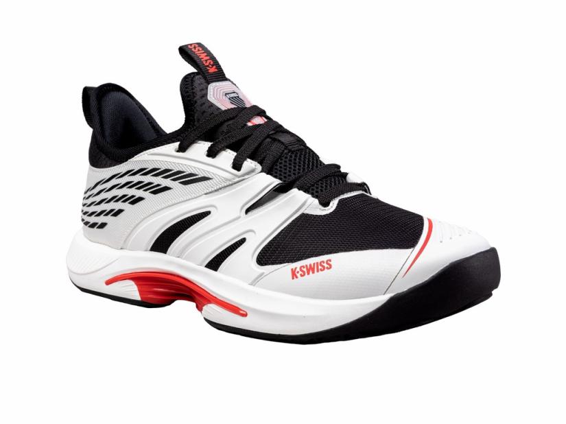 K-Swiss SPEEDTRAC Bright White/stretch Limo/high Risk Red | Men Tennis