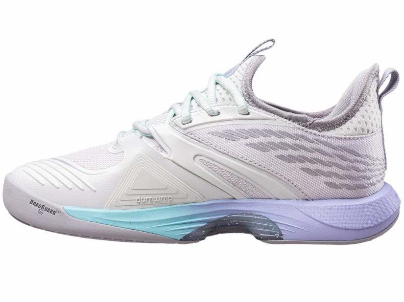 K-Swiss SPEEDTRAC Nimbus Cloud/lilac Gray/neon Purple | Women Tennis
