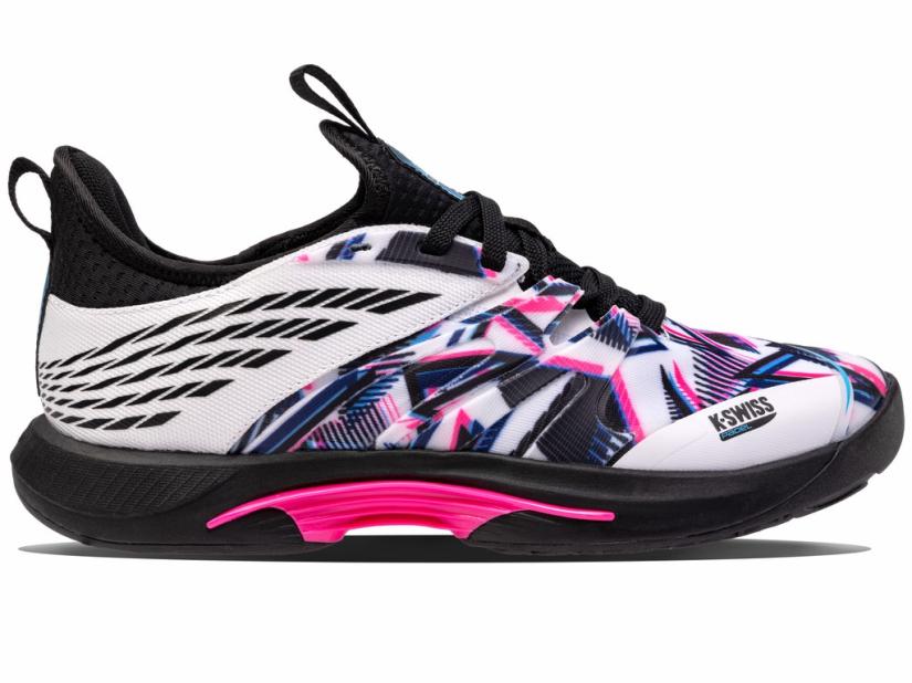 K-Swiss SPEEDTRAC PADEL White/black/neon Pink | Men Padel