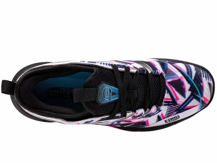 K-Swiss SPEEDTRAC PADEL White/black/neon Pink | Men Padel