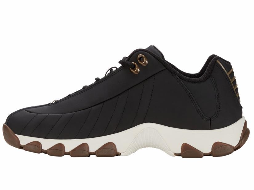 K-Swiss ST329 CMF Black/dark Gum | Men Wide Shoes