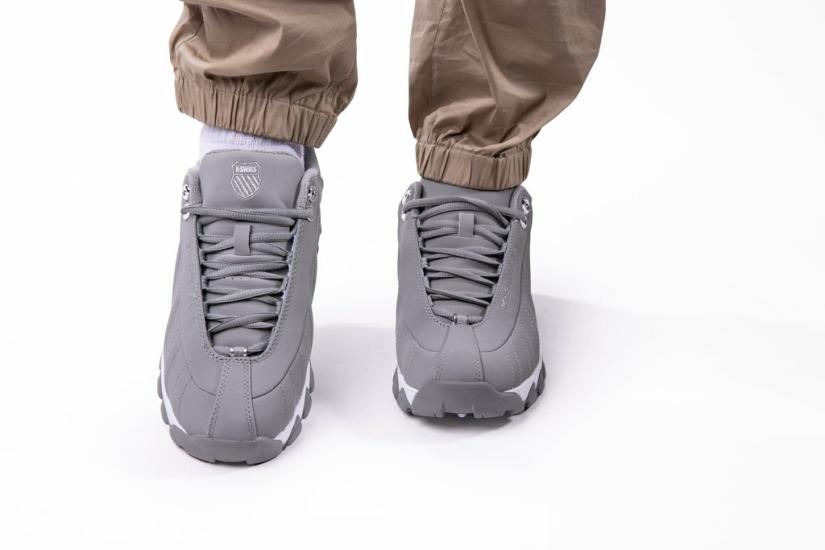 K-Swiss ST329 CMF Neutral Gray/silver | Men Wide Shoes