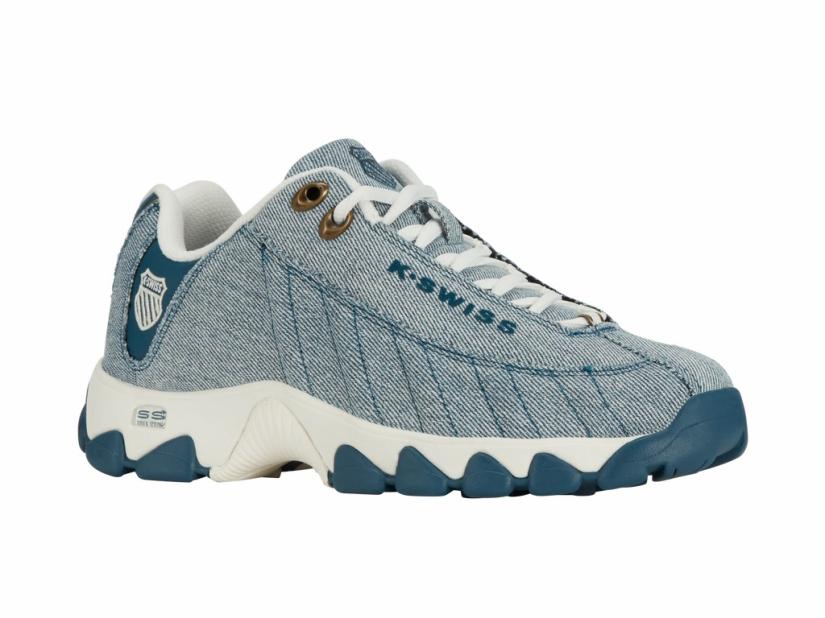 K-Swiss ST329 CMF T Star White/legion Blue/denim | Women Lifestyle