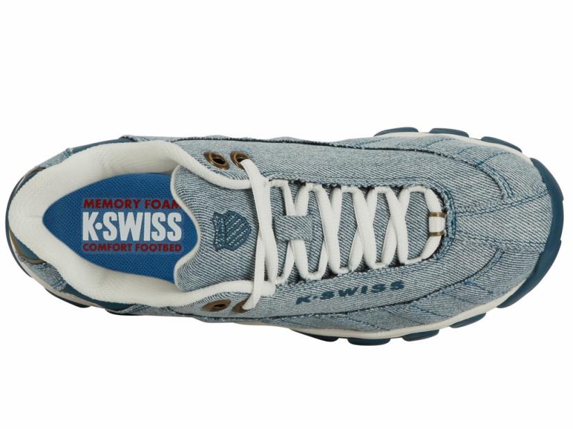 K-Swiss ST329 CMF T Star White/legion Blue/denim | Women Lifestyle