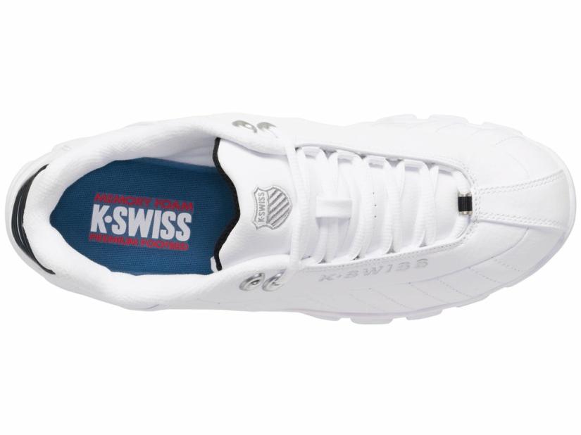 K-Swiss ST329 CMF White/black/silver | Men Lifestyle