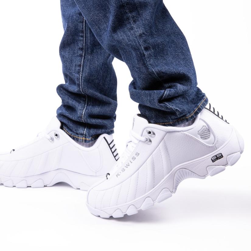 K-Swiss ST329 CMF White/black/silver | Men Lifestyle
