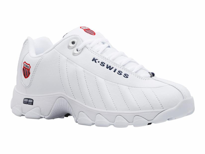 K-Swiss ST329 CMF White/navy/red | Men Lifestyle
