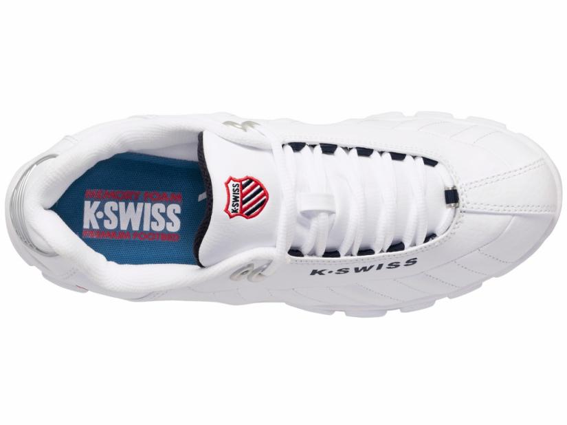 K-Swiss ST329 CMF White/navy/red | Men Lifestyle