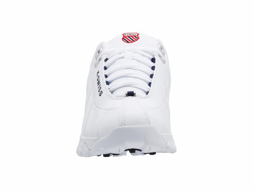 K-Swiss ST329 CMF White/navy/red | Men Wide Shoes