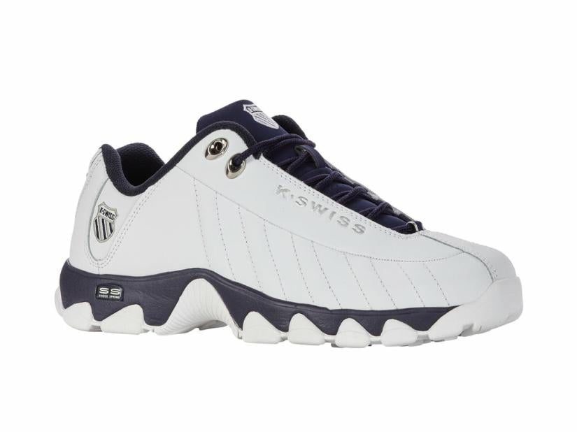 K-Swiss ST329 CMF White/peacoat/white | Men Wide Shoes