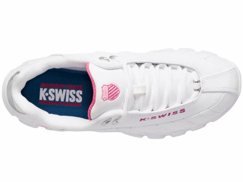 K-Swiss ST329 CMF White/shocking Pink | Women Lifestyle