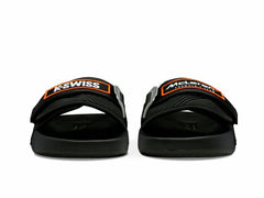 K-Swiss STRAP SANDAL X MCLAREN Black/papaya | Men Slides &amp; Sandals