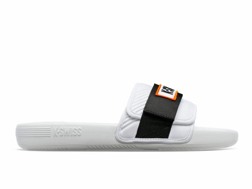 K-Swiss STRAP SANDAL X MCLAREN White /black /papaya | Men Lifestyle