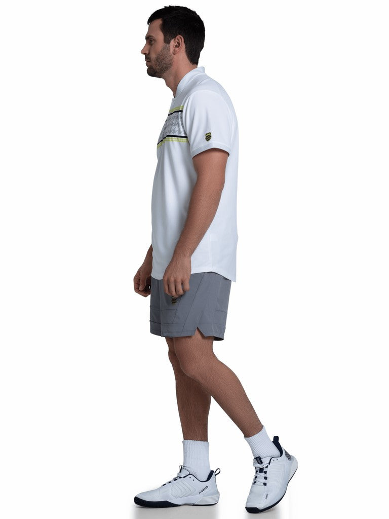 K-Swiss STRIKE HENLEY S/S Strike Henley S/s | Men Tennis &amp; Pickleball