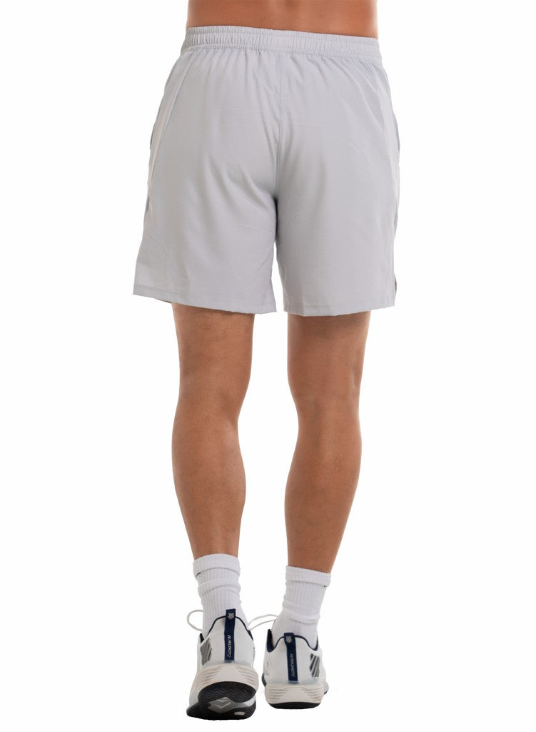 K-Swiss SUPERCHARGE SHORT- 7" Zinc | Men Tennis