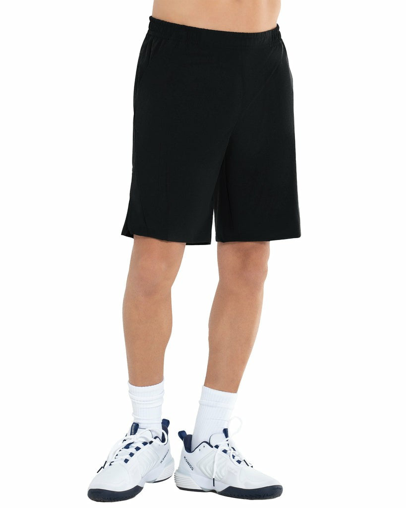 K-Swiss SUPERCHARGE SHORT-9" Black | Men Tennis &amp; Pickleball