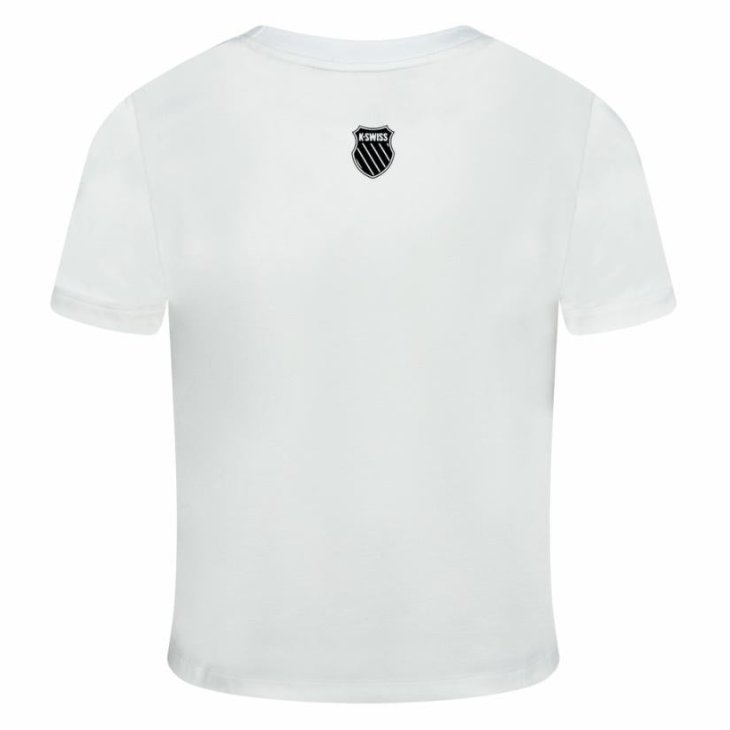 K-Swiss THE MCLAREN CROP White | Women Tennis &amp; Pickleball