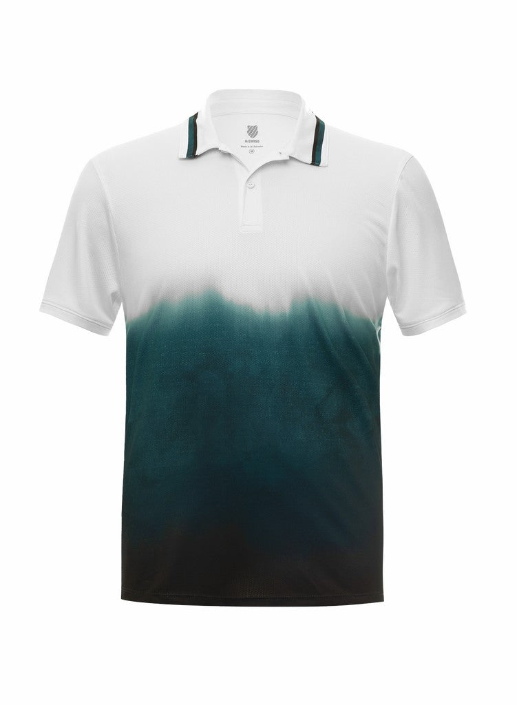 K-Swiss TIDAL WAVE POLO S/S Evergreen | Men T-Shirts &amp; Tops