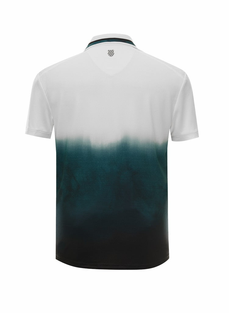 K-Swiss TIDAL WAVE POLO S/S Evergreen | Men Tennis