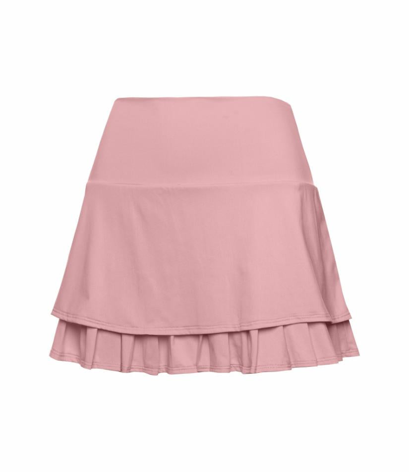 K-Swiss TIER PLEAT SKIRT-14" Seashell | Women Skirts &amp; Dresses