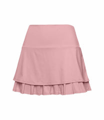 K-Swiss TIER PLEAT SKIRT-14" Seashell | Women Tennis &amp; Pickleball