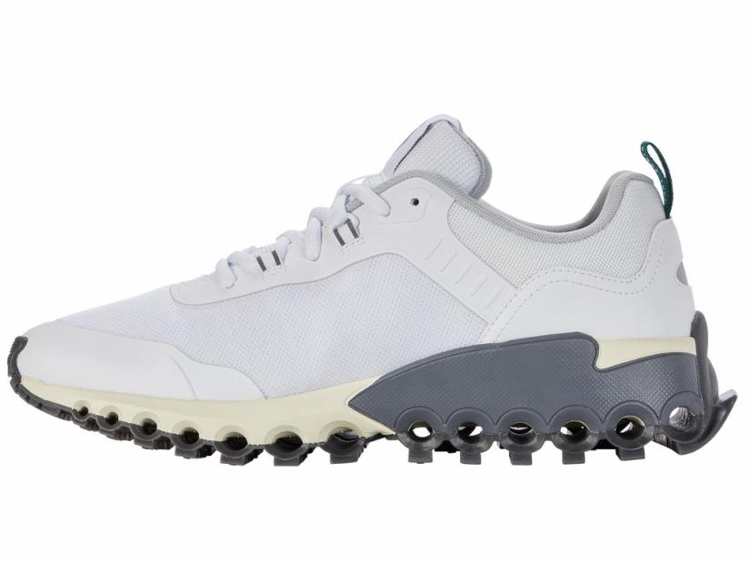K-Swiss TUBES GRIP White/steel Gray/charcoal | Men Lifestyle