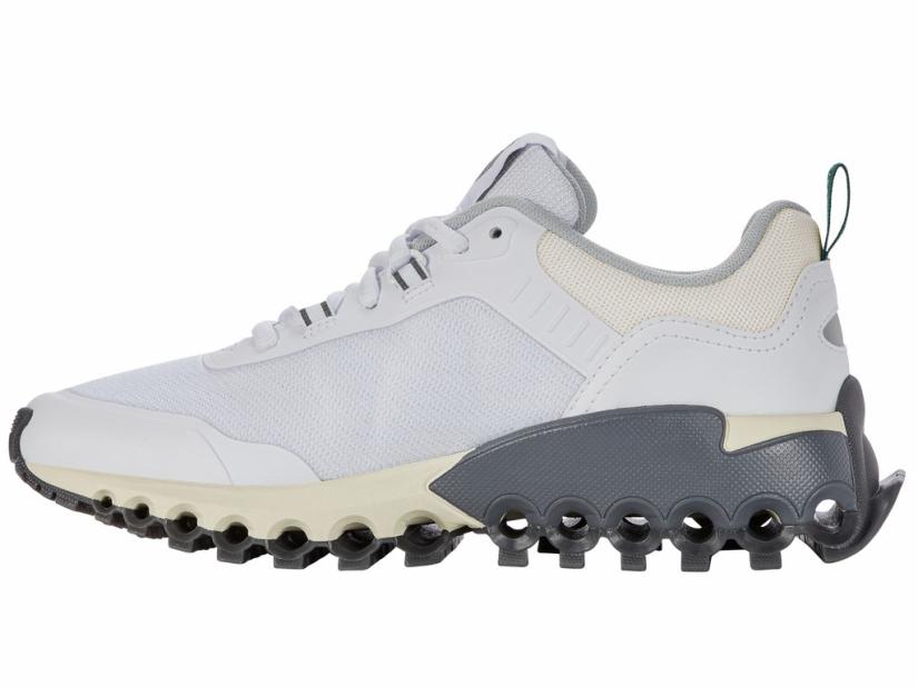 K-Swiss TUBES GRIP White/steel Gray/charcoal | Women Lifestyle