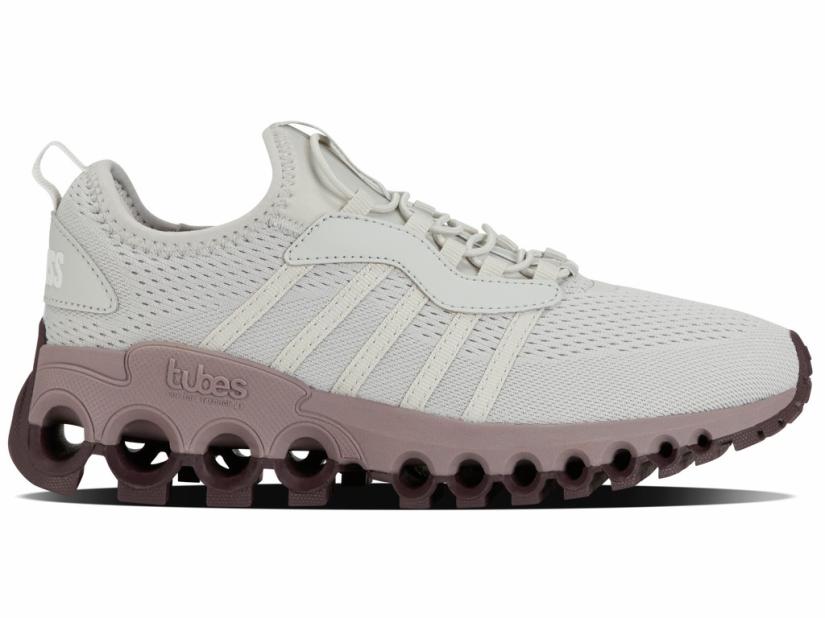 K-Swiss TUBES SLIP-ON Dawn Blue/purple Dove/raisin | Women Lifestyle